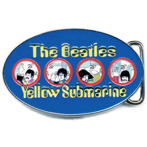 Opasok The Beatles - Yellow Submarine Portholes, Modrá,Univerzálna