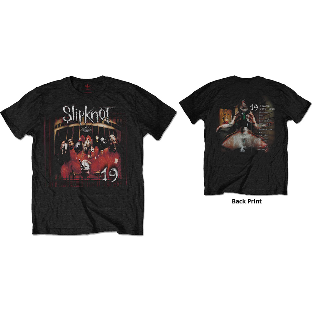 Tričko Slipknot - Debut Album 19 Years, Unisex,Čierna,XXL