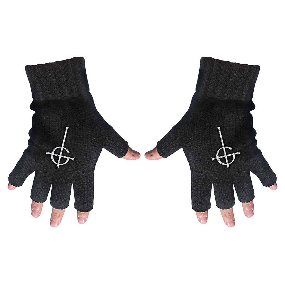 Rukavice Ghost - Cross, Unisex,Čierna,Univerzálna