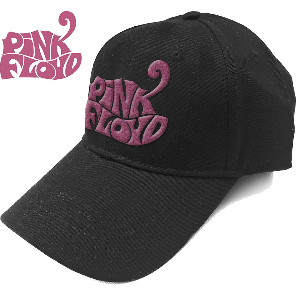 Šiltovka Pink Floyd - Retro Swirl Logo, Unisex,Čierna,Univerzálna
