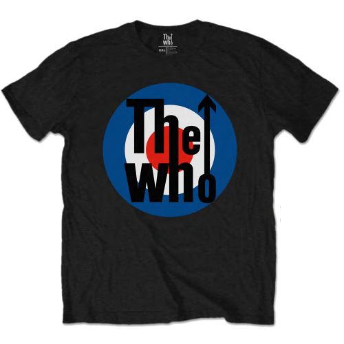 Tričko The Who - Target Classic, Unisex,Čierna,XXL