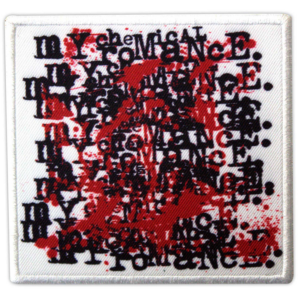Nažehlovačka My Chemical Romance - Sweet Revenge Logo Repeat