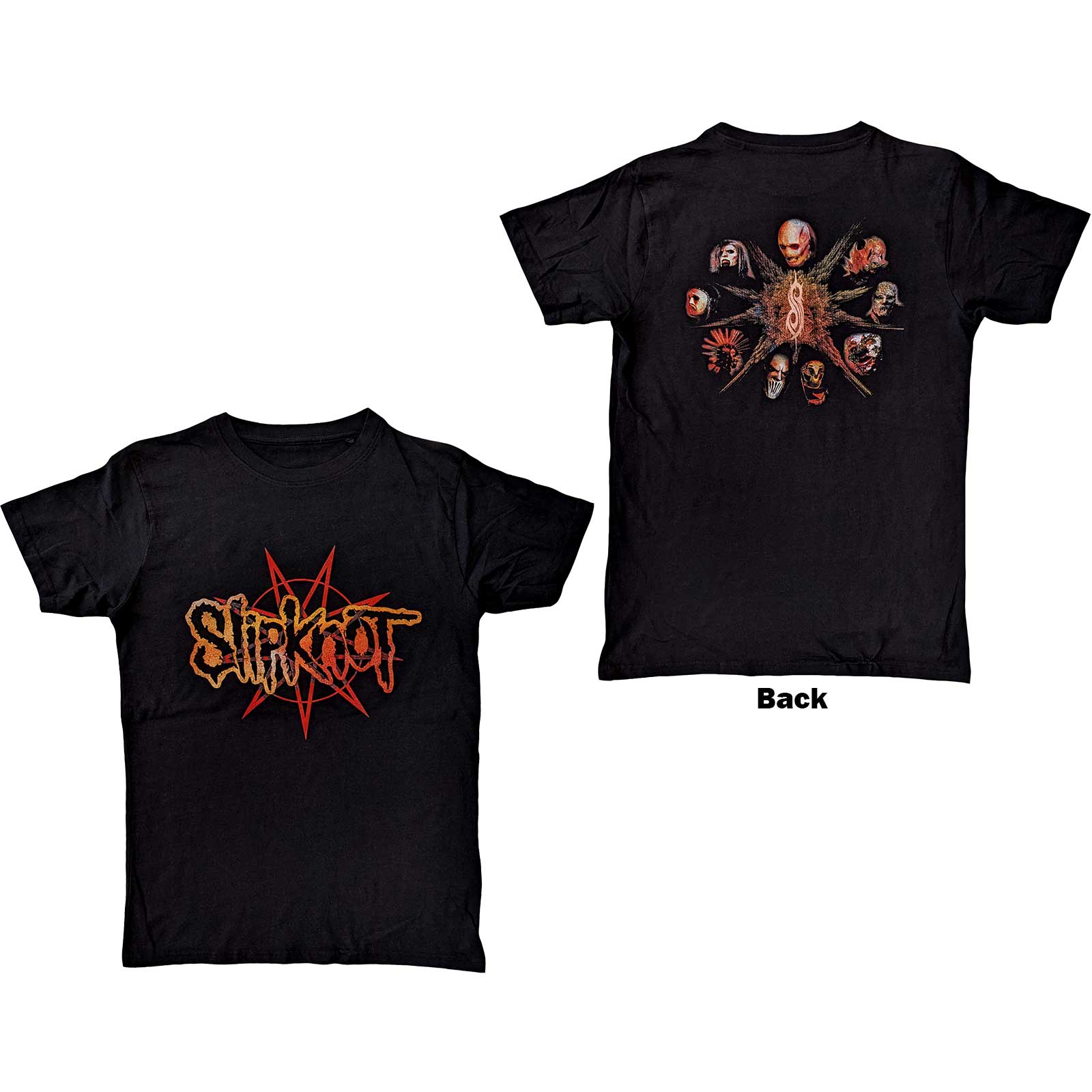 Tričko Slipknot - The End So Far Pentagram Heads, Unisex,Čierna,XXL
