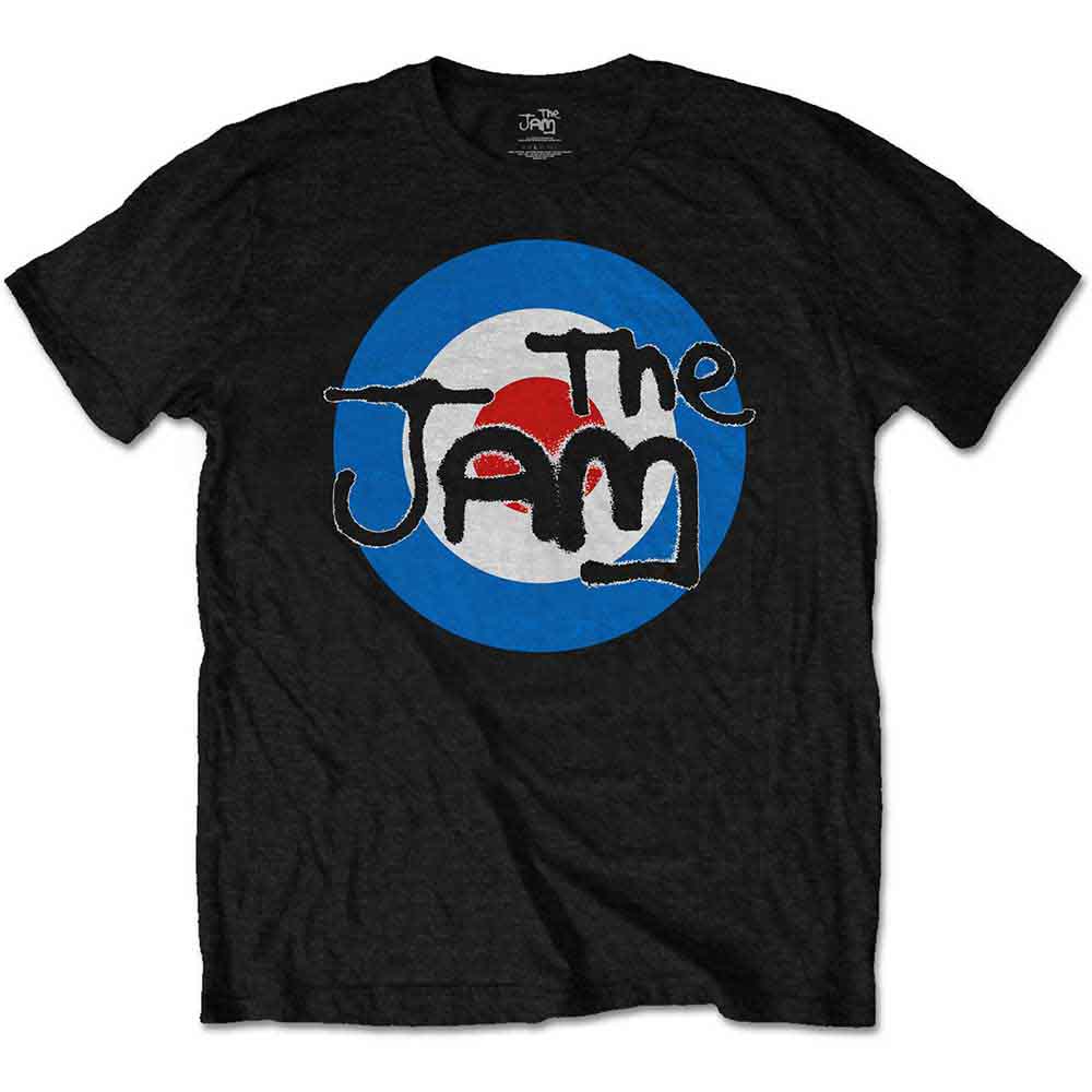 Tričko The Jam - Target Logo, Unisex,Čierna,XXL