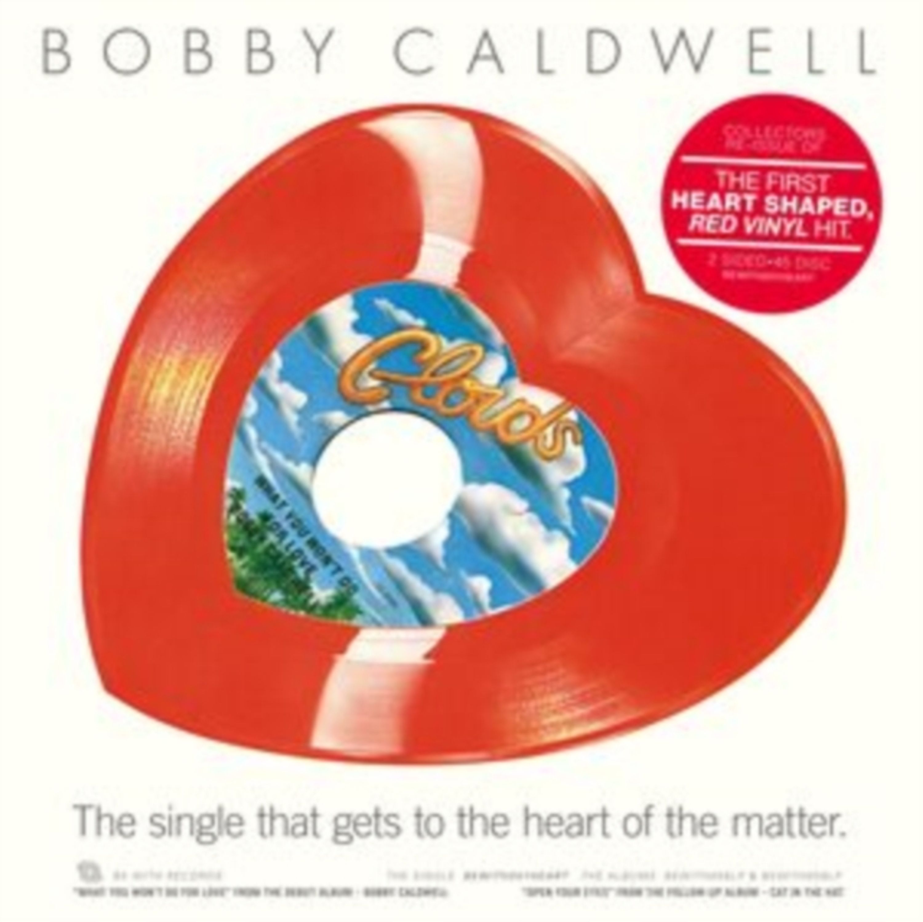 Vinyl Bobby Caldwell - WHAT YOU WON T DO FOR LOVE / OPEN YOUR EYES
