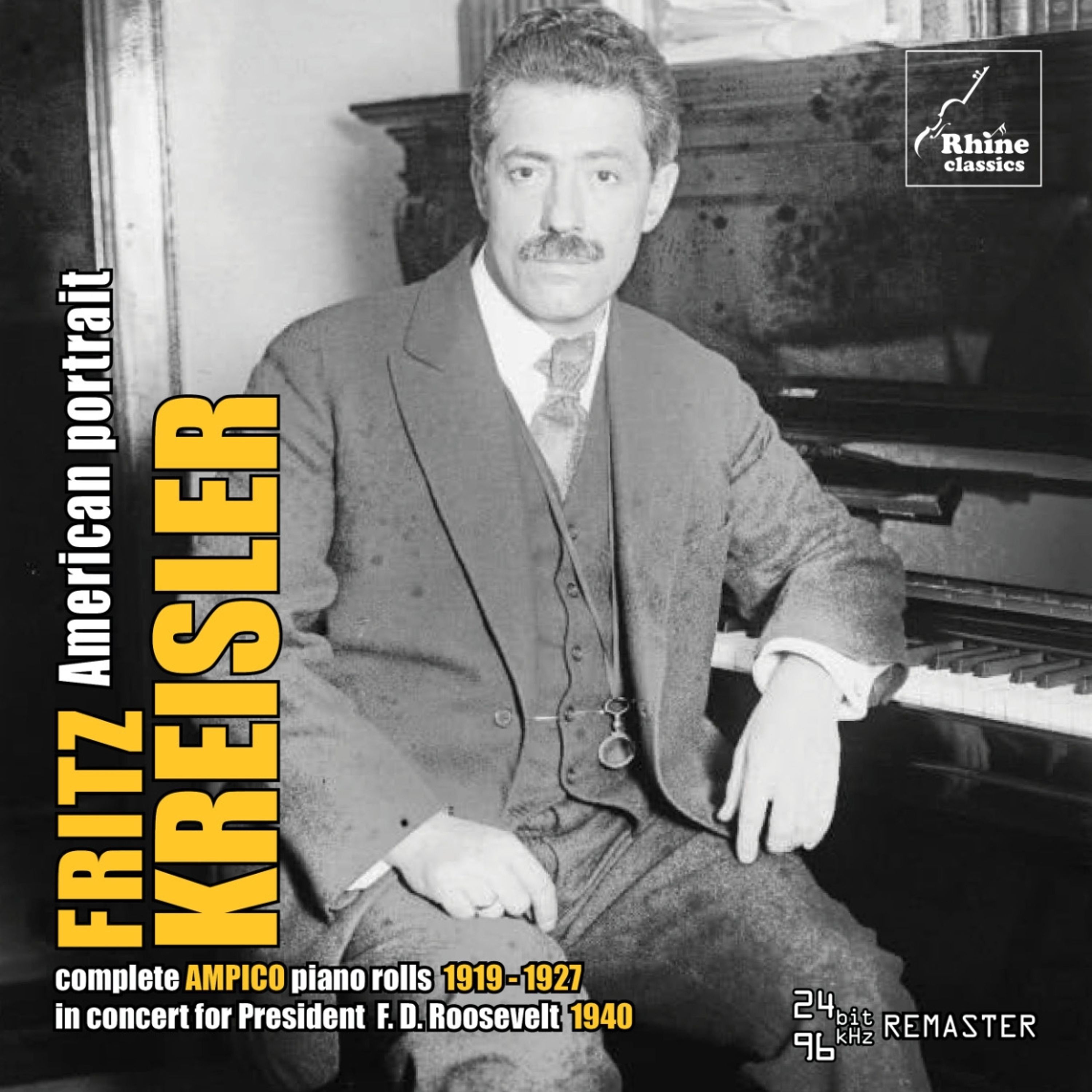 CD Fritz Kreisler - AMERICAN PORTRAIT