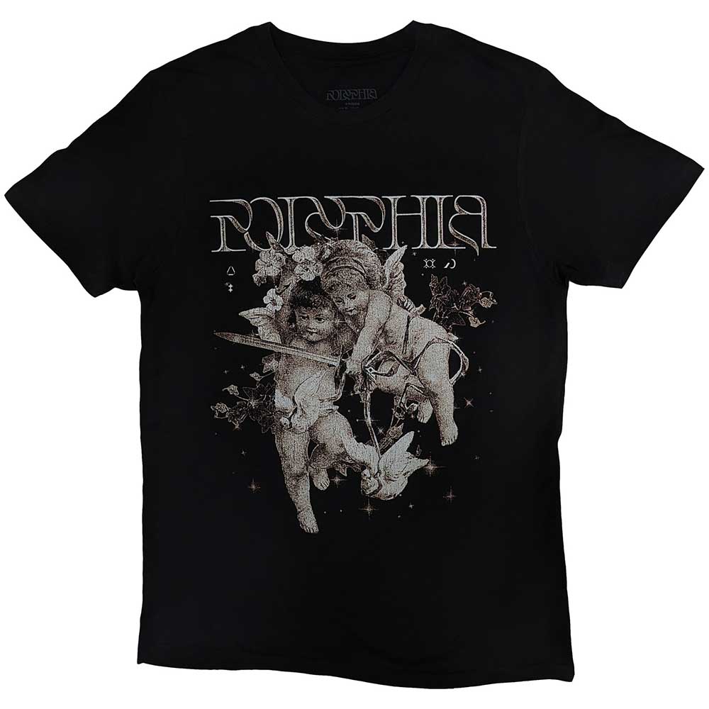 Tričko Polyphia - Cherub, Unisex,Čierna,XXL