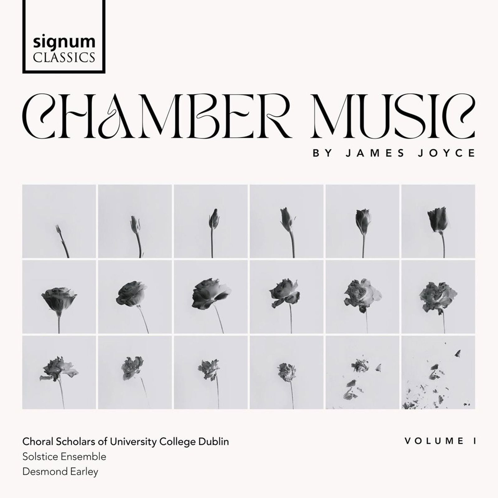 CD The Choral Scholars of University College Dublin - JAMES JOYCE CHAMBER MUSIC VOL. I.