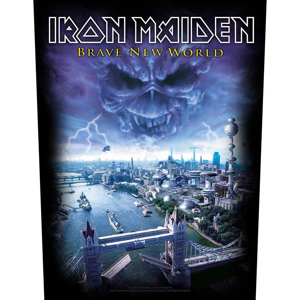 Nažehlovačka Iron Maiden - Brave New World