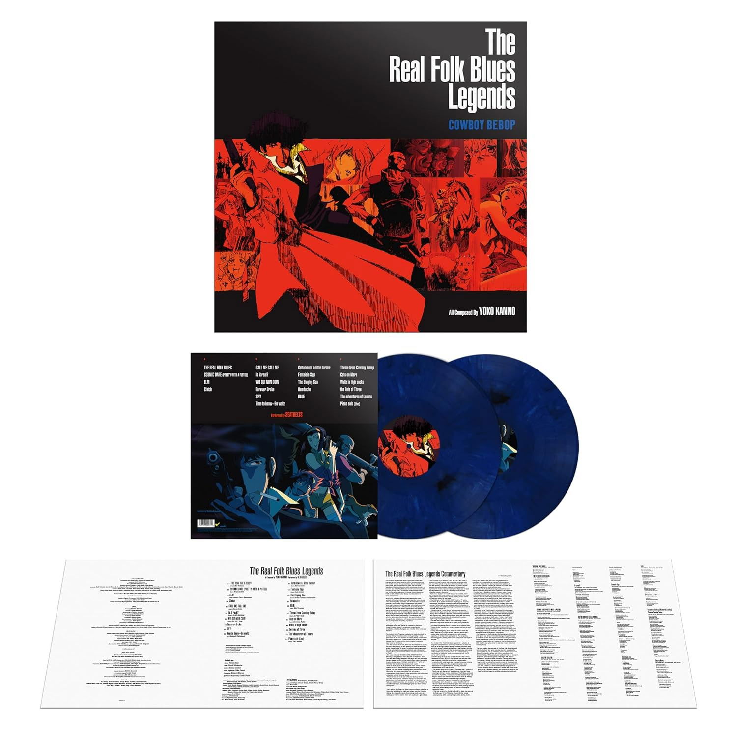 Vinyl Seatbelts - COWBOY BEBOP: The Real Folk Blues Legends