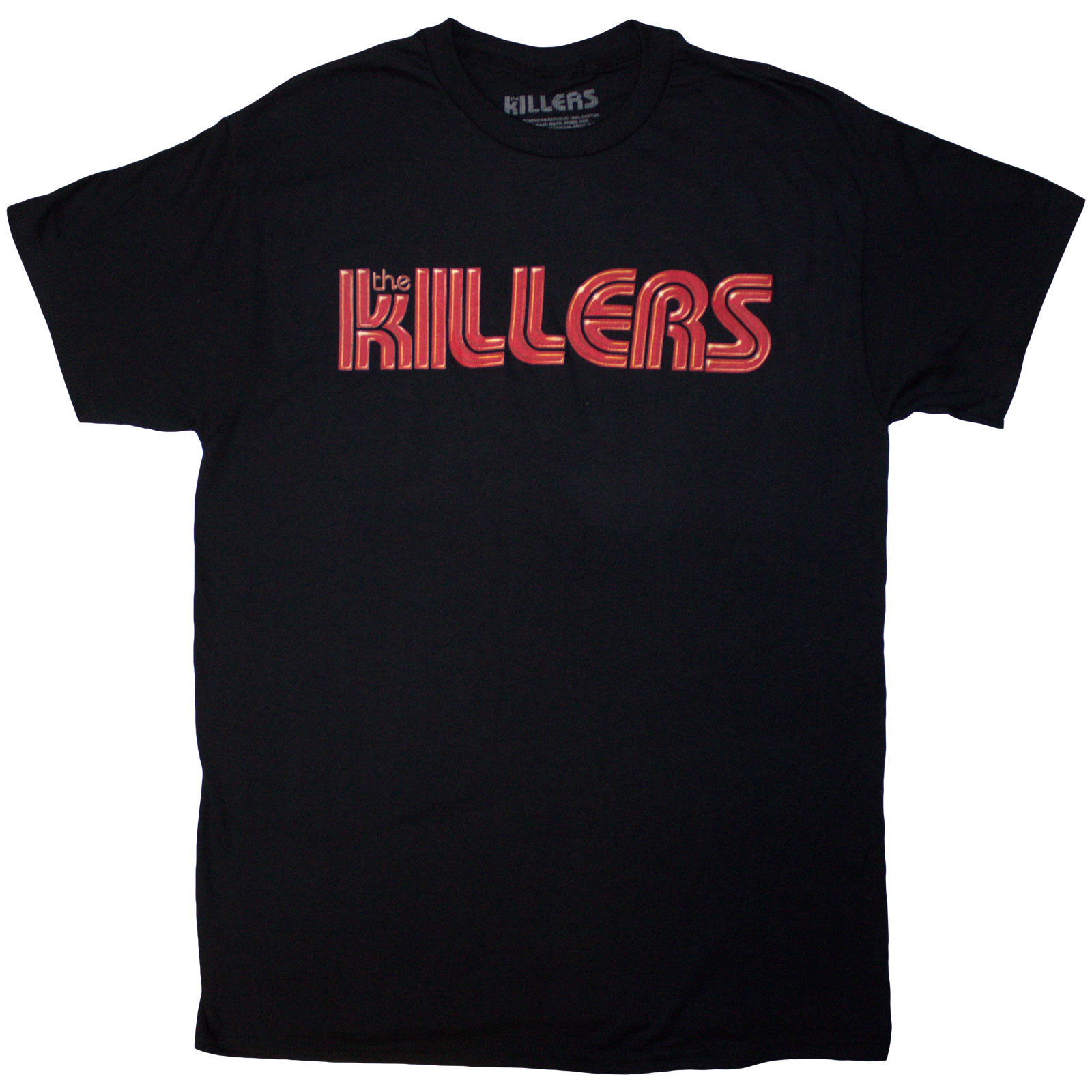 Tričko The Killers - Tour '24 Red Logo, Unisex,Čierna,L