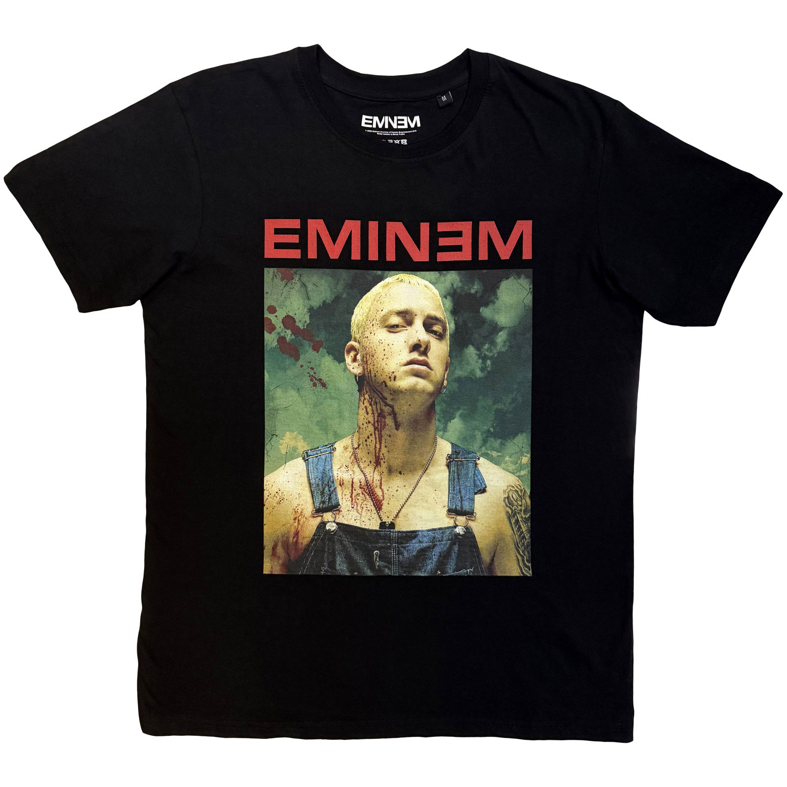 Tričko Eminem - Bloody, Unisex,Čierna,XXL