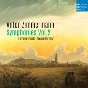 CD L'arte del mondo - Anton Zimmermann: Symphonies Vol. 2