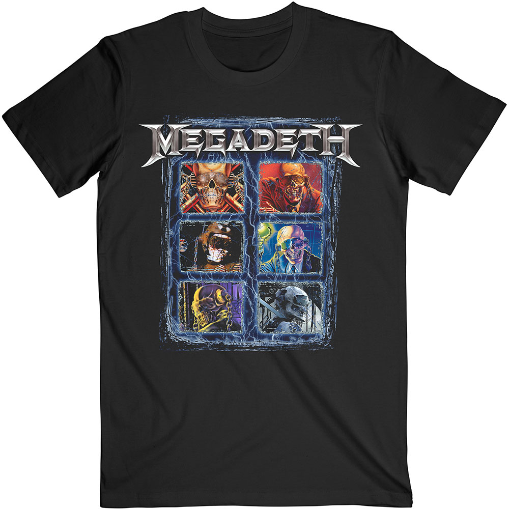 Tričko Megadeth - Vic Head Grip, Unisex,Čierna,XXL