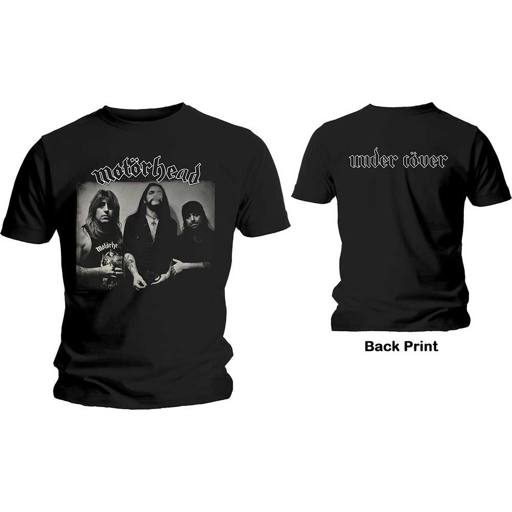 Tričko Motörhead - Under Cover, Unisex,Čierna,XL