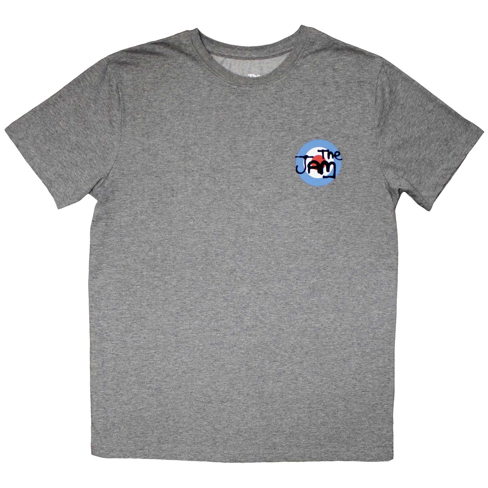 Tričko The Jam - Mini Target Logo, Unisex,Šedá,XXL