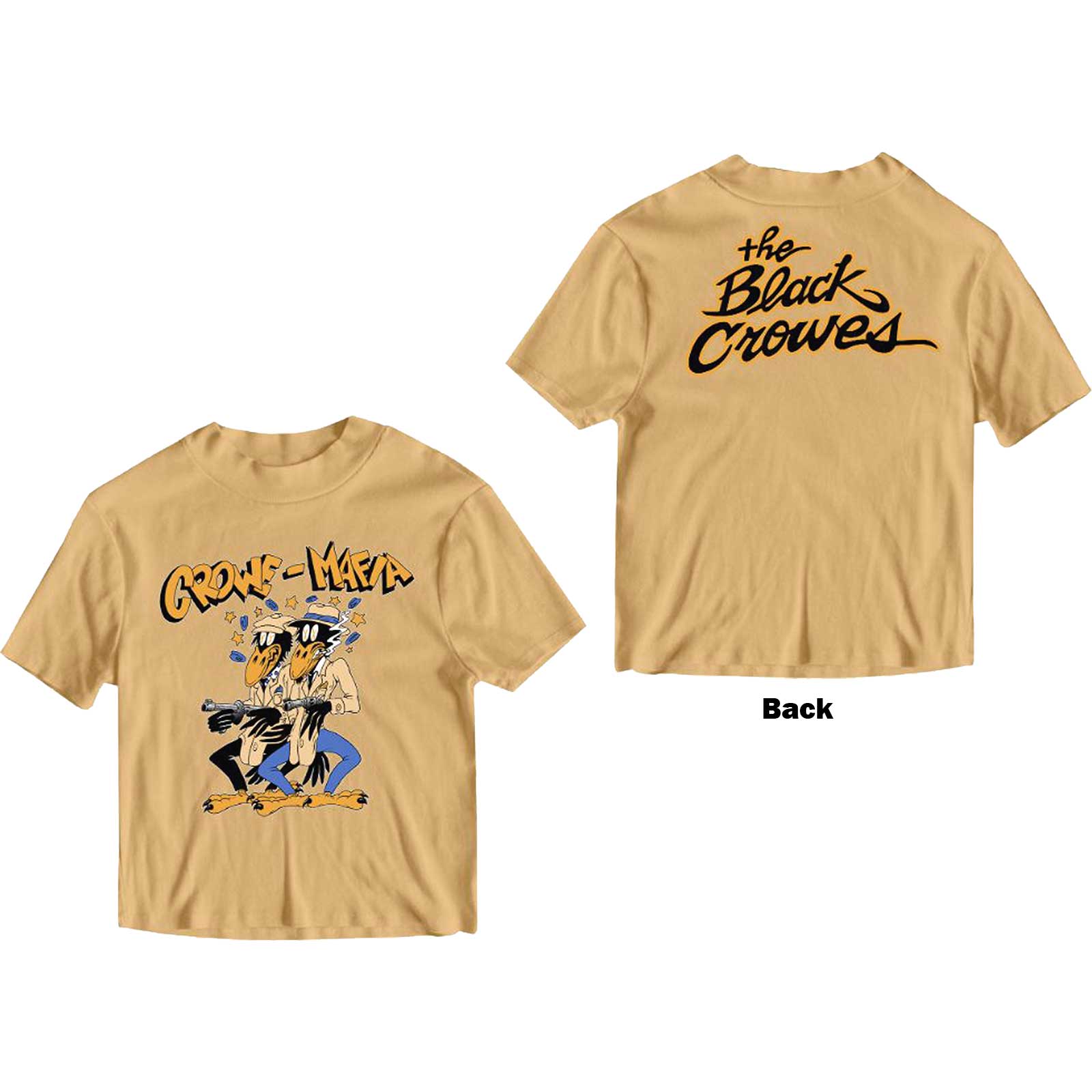 Tričko The Black Crowes - Crowe Mafia, Unisex,Natural,XXL