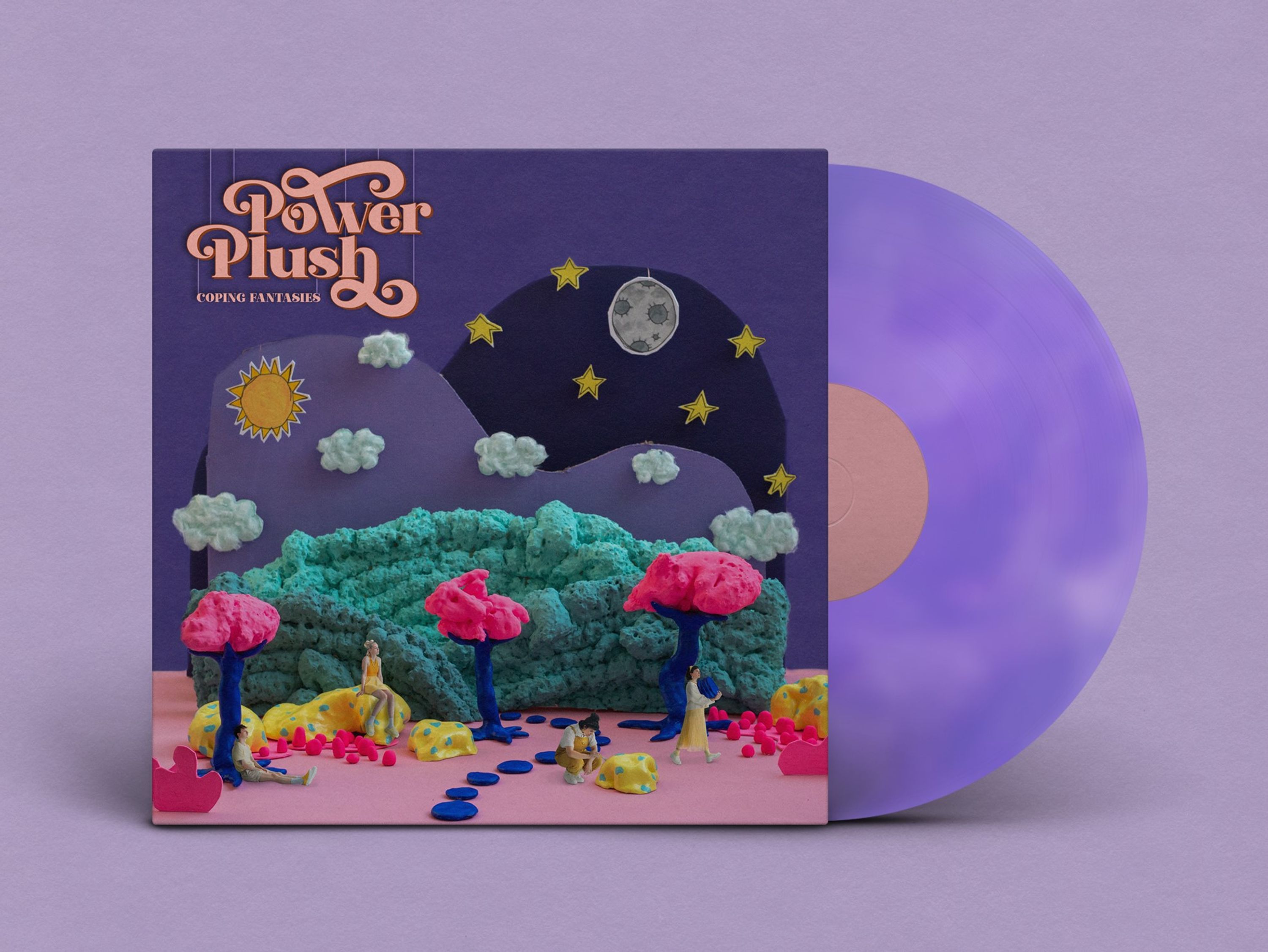 Vinyl Power Plush - COPING FANTASIES