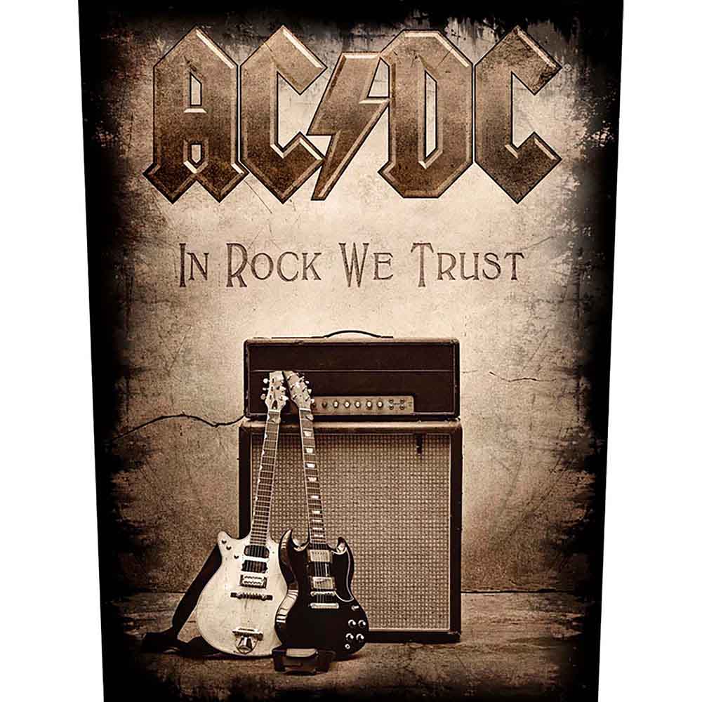 Nažehlovačka AC/DC - In Rock We Trust