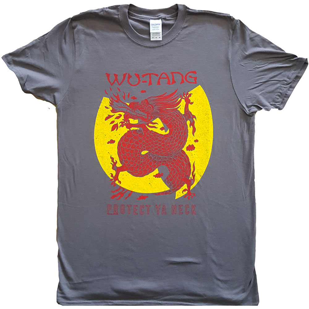 Tričko Wu-Tang Clan - Inferno, Unisex,Šedá,XXL