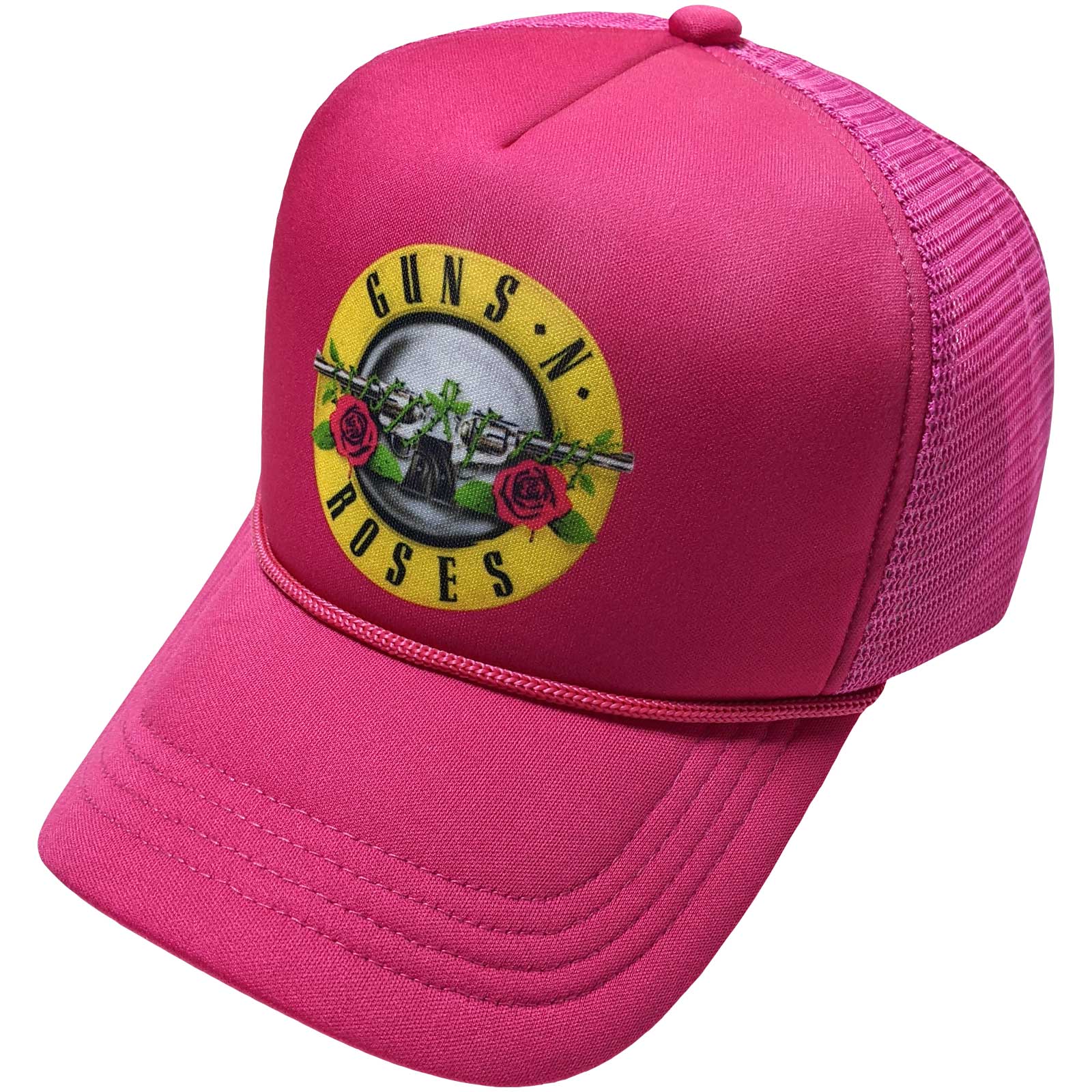 Šiltovka Guns N’ Roses - Classic Logo, Unisex,Ružová,Univerzálna