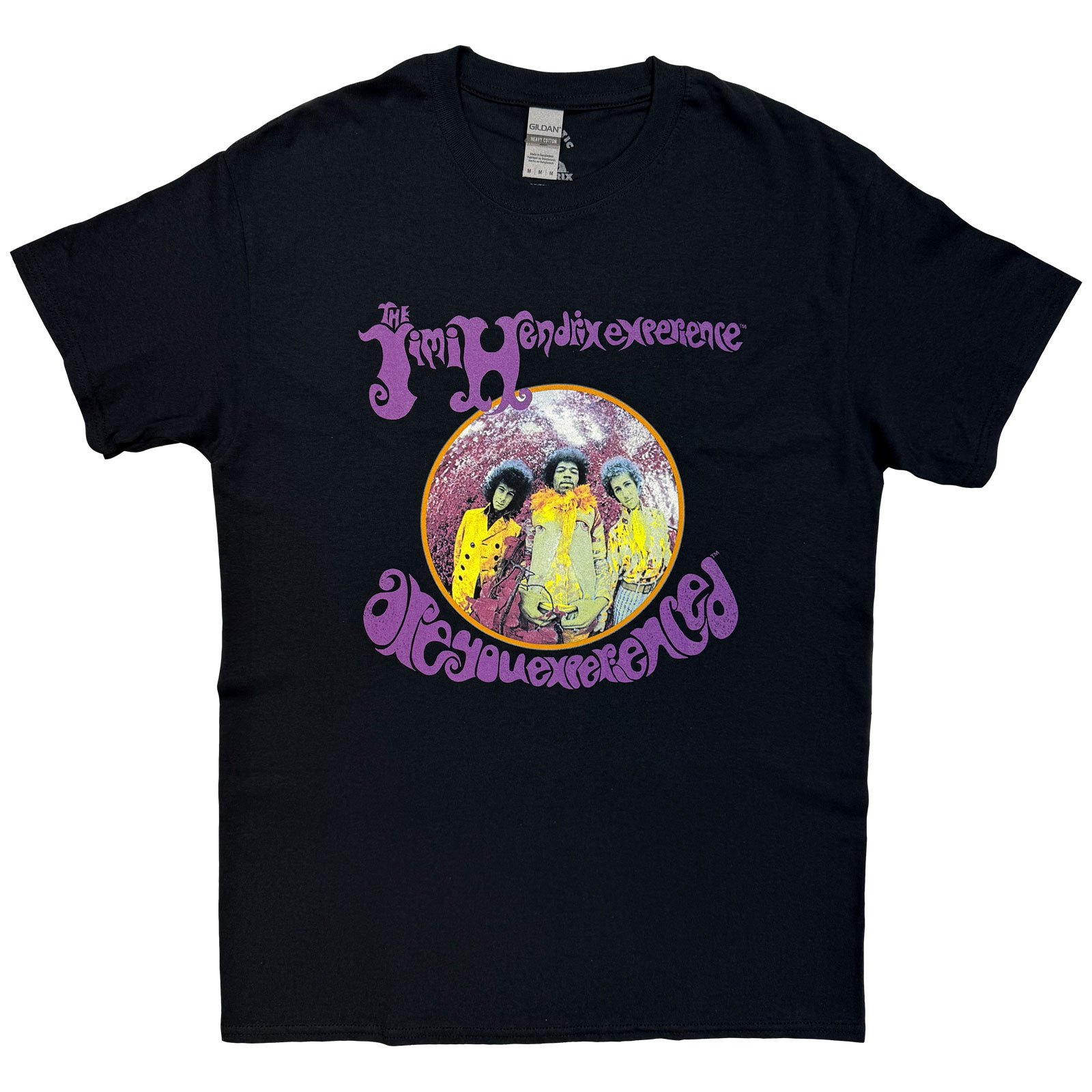 Tričko Jimi Hendrix - Are You Experienced 3, Unisex,Čierna,M