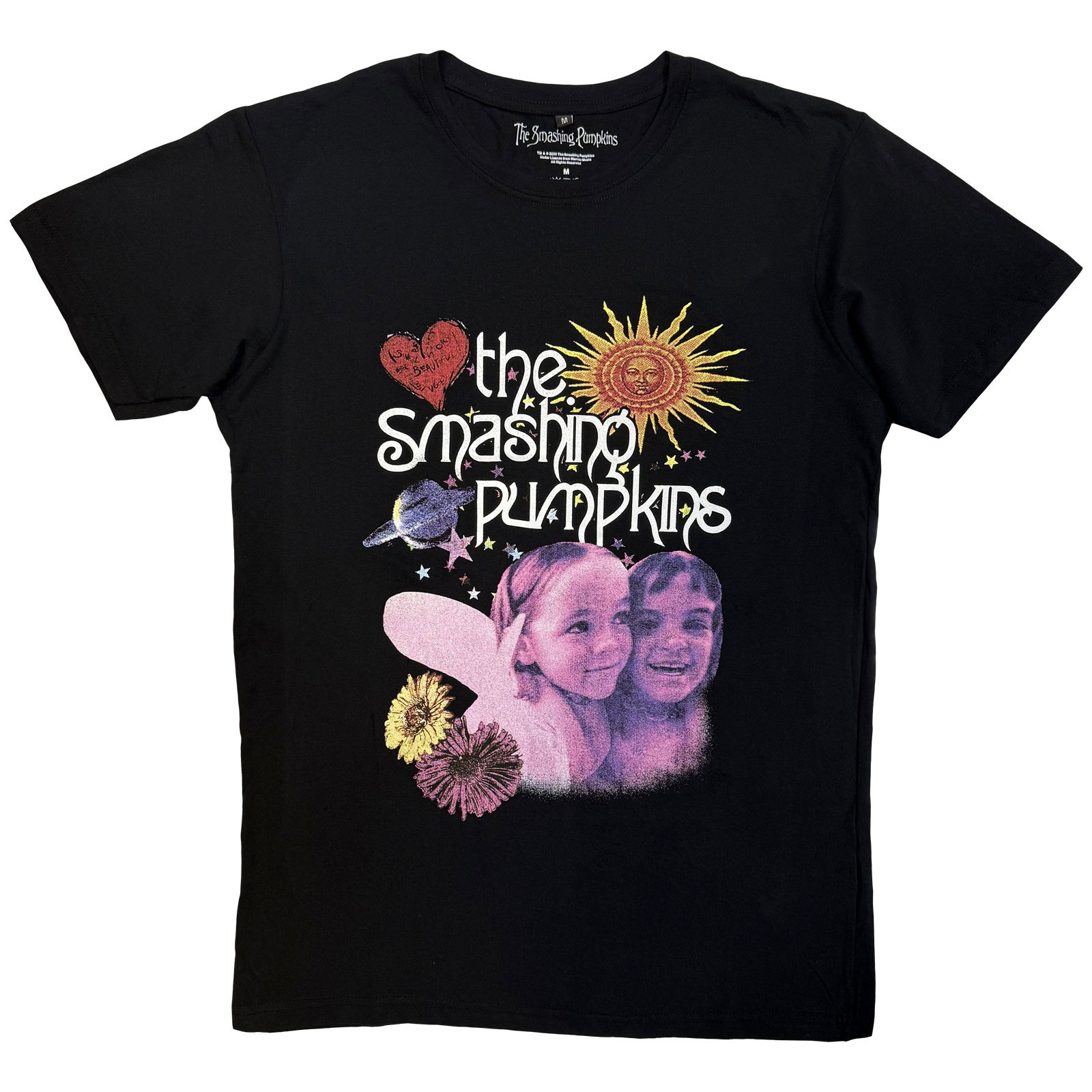 Tričko The Smashing Pumpkins - Celestial Collage, Unisex,Čierna,XL