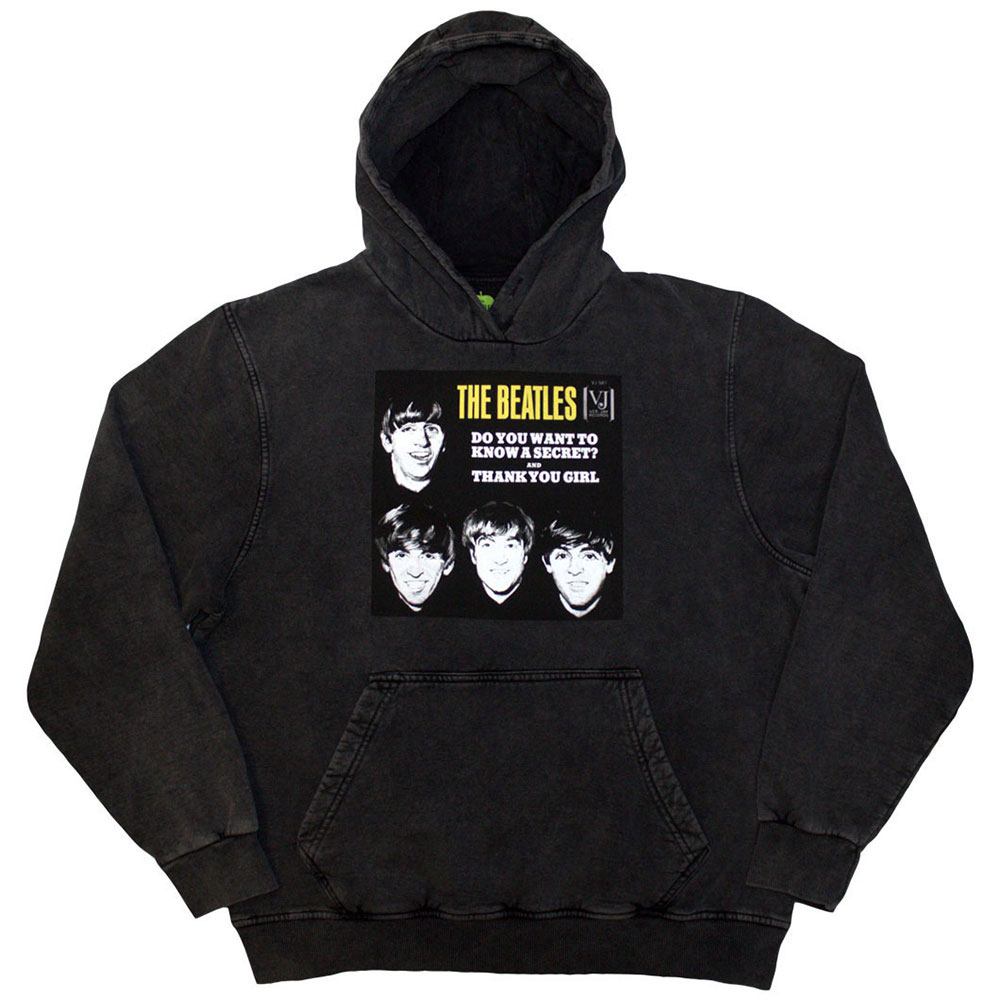 Mikina The Beatles - VJ Secret Sleeve, Unisex,Šedá,XXL