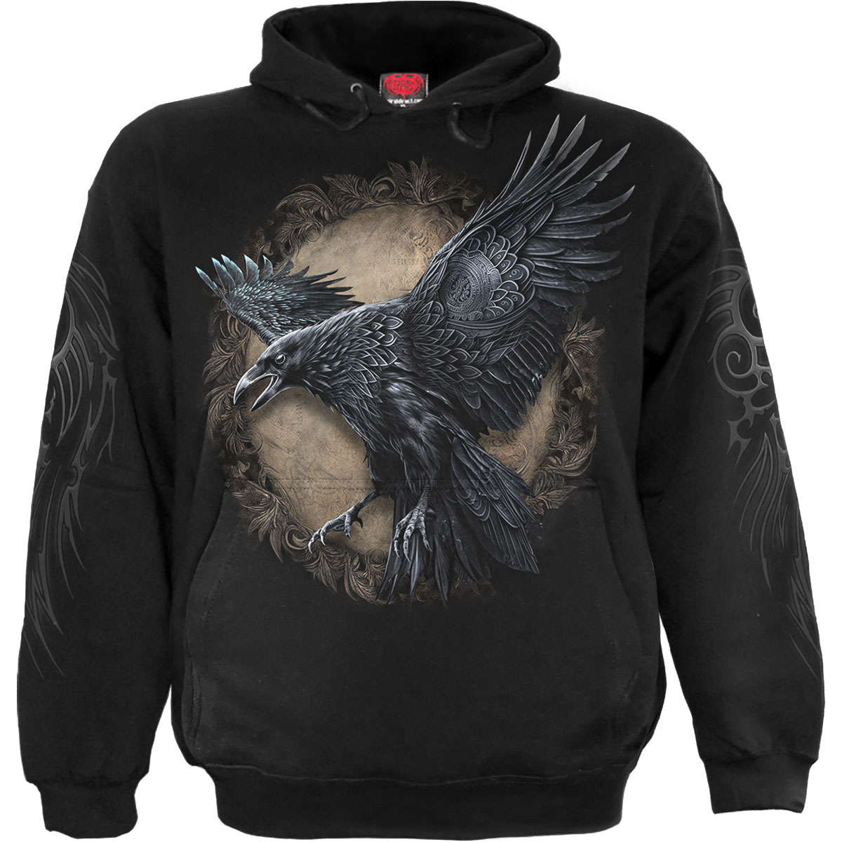 Mikina Spiral Stairs - Raven Wise, Unisex,Čierna,S