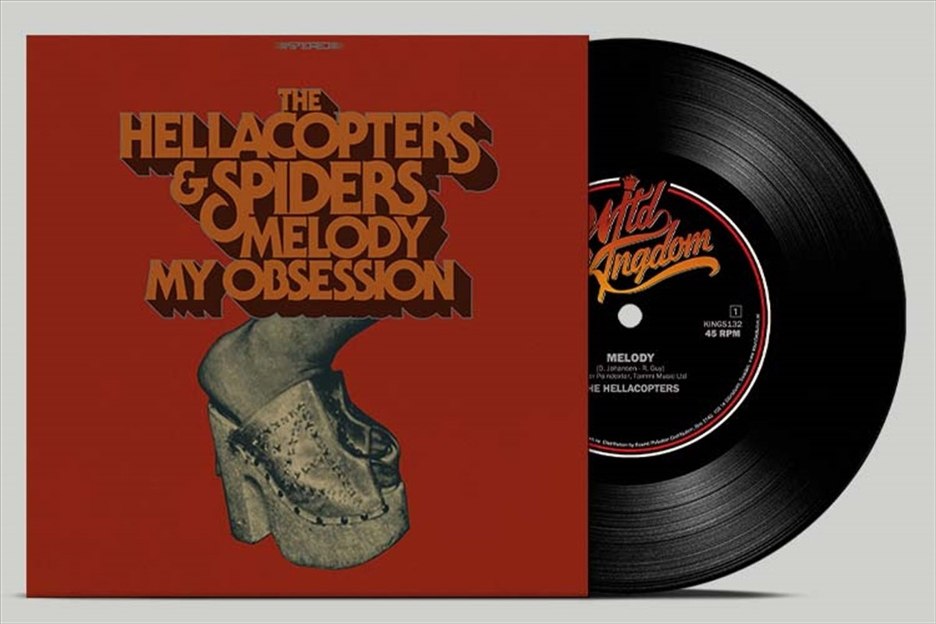 Vinyl The Hellacopters & Spiders - 7-MELODY / MY OBSESSION