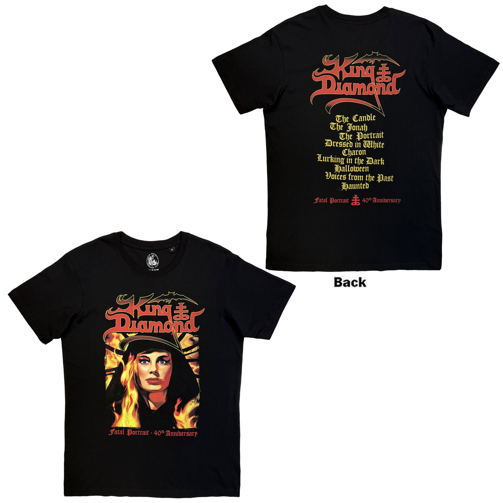 Tričko King Diamond - Fatal Portrait, Unisex,Čierna,XXL