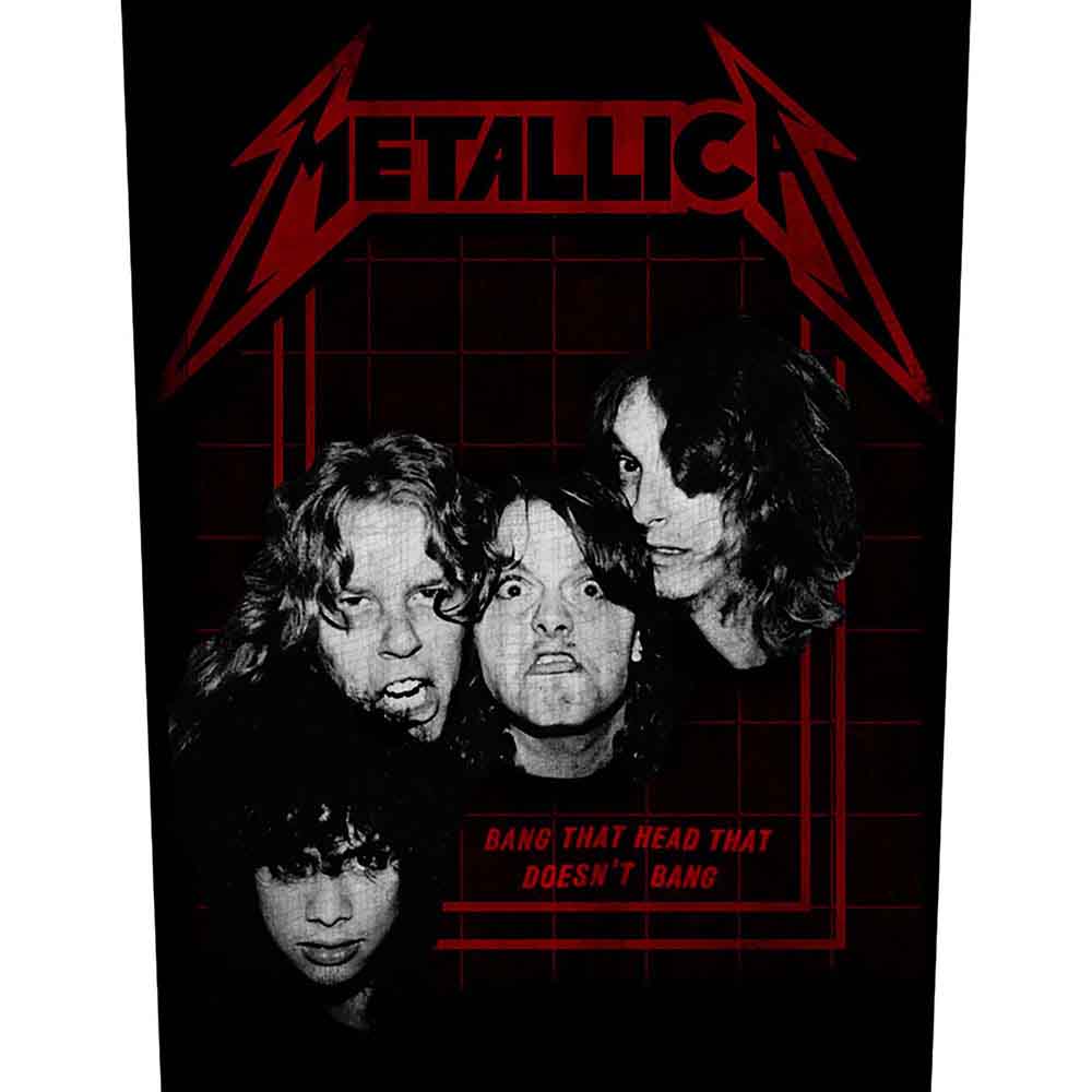 Nažehlovačka Metallica - Bang That Head