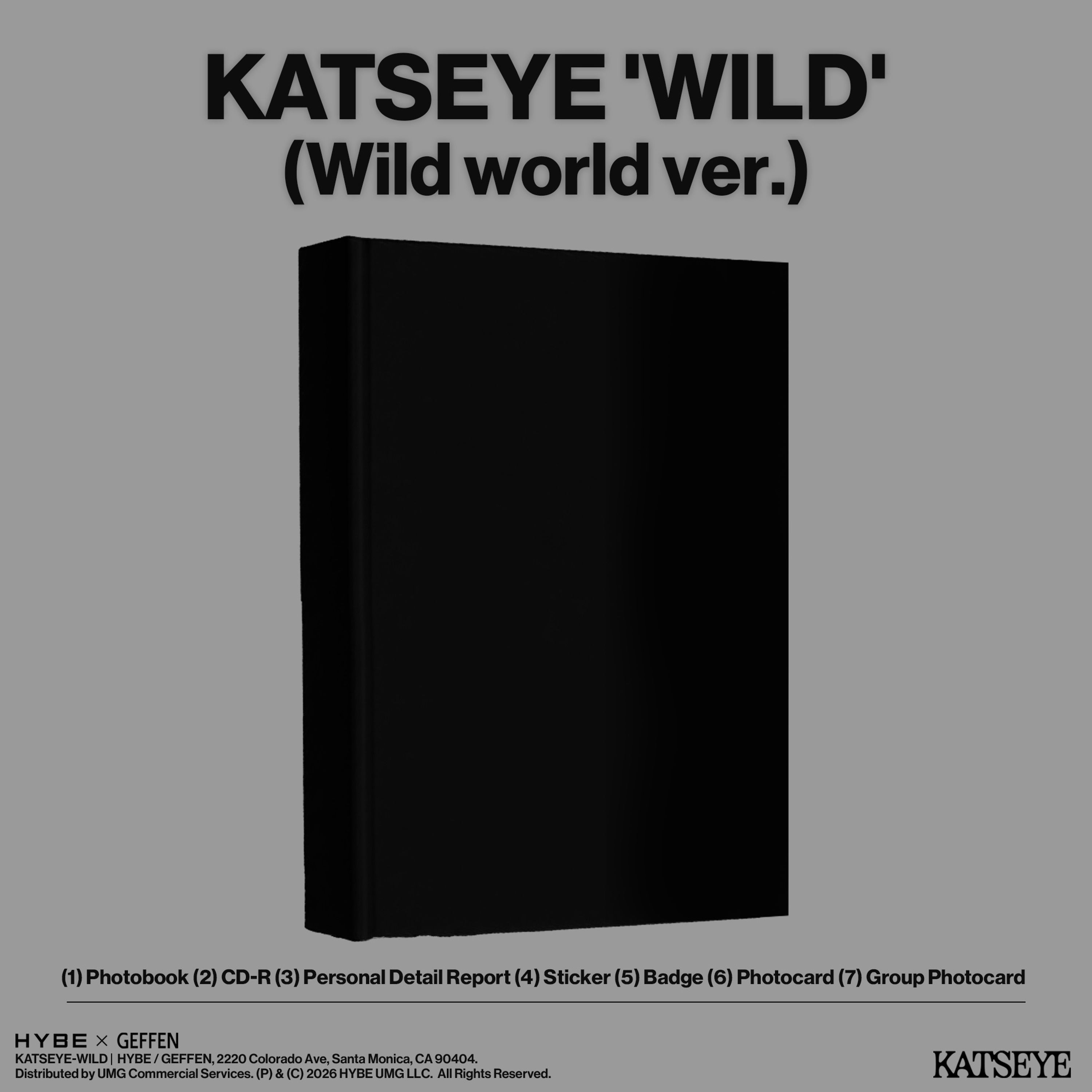 CD Katseye - WILD