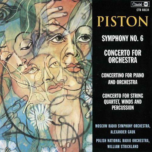 CD Walter Piston - SYMPHONY NO. 6/CONCERTO FOR ORCHESTRA