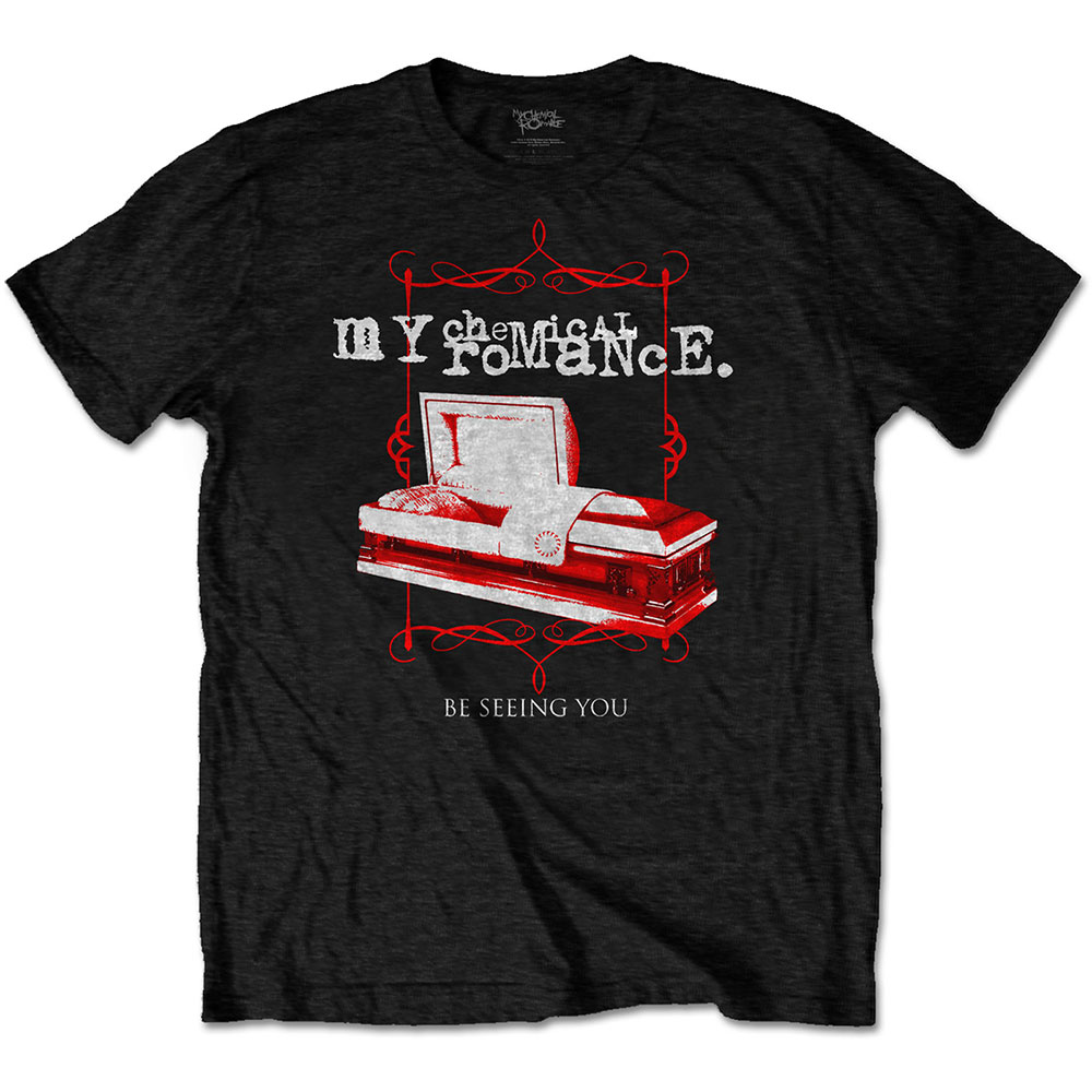 Tričko My Chemical Romance - Coffin, Unisex,Čierna,XL