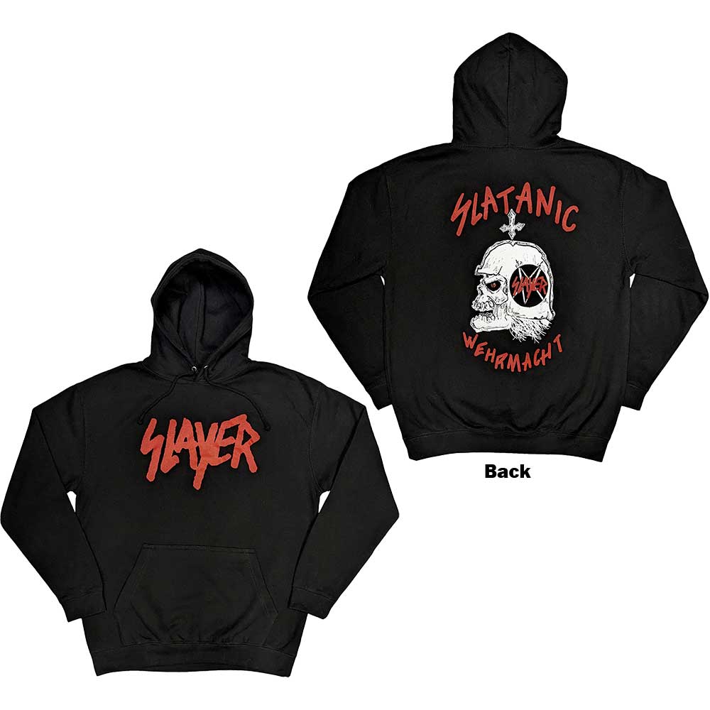 Mikina Slayer - Slatanic, Unisex,Čierna,XXL