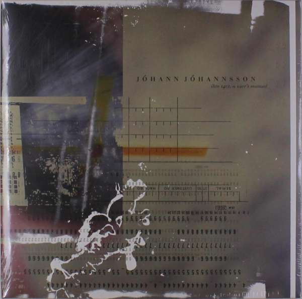 Vinyl Jóhann Jóhannsson - IBM 1401 - A USER MANUAL