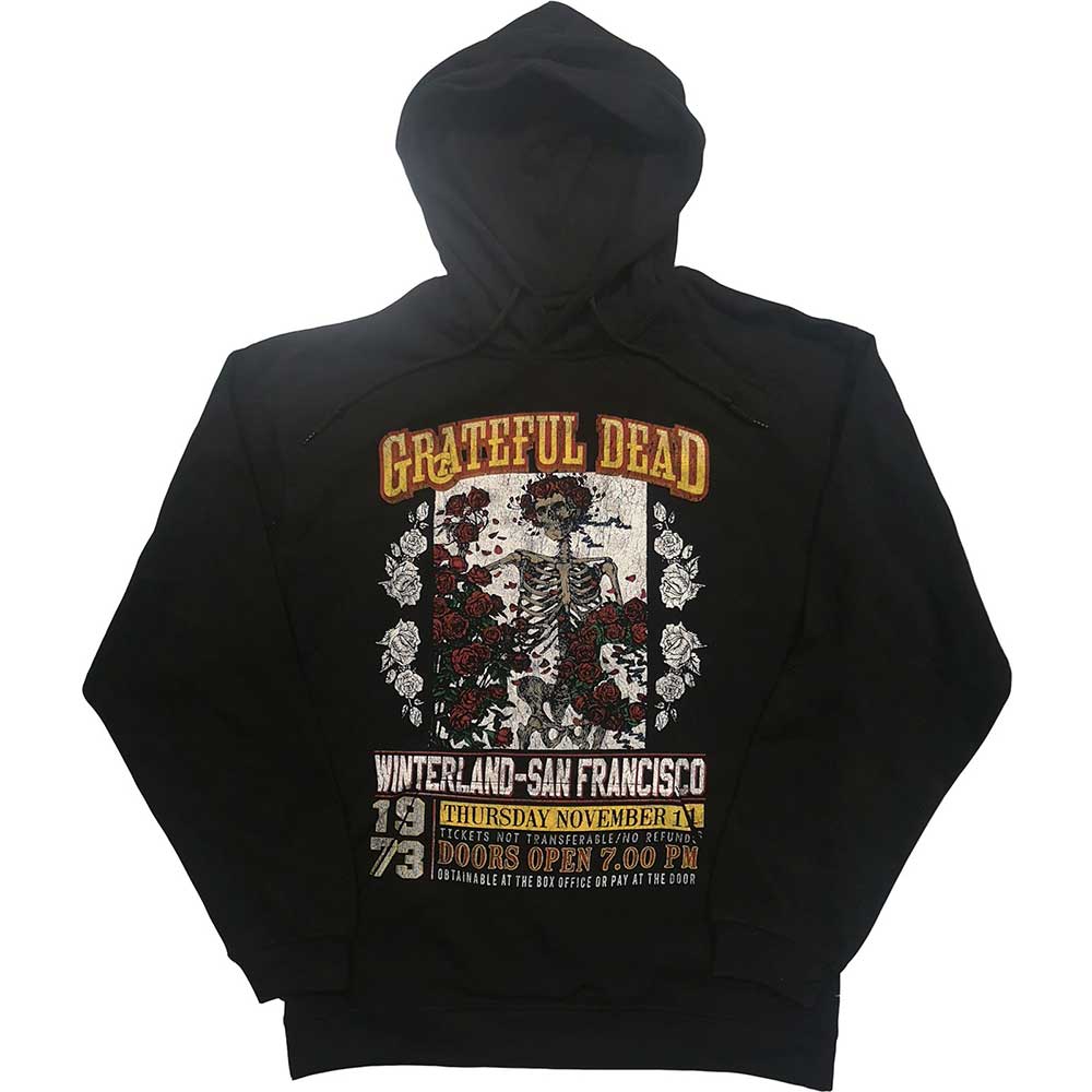 Mikina Grateful Dead - San Francisco, Unisex,Čierna,XXL