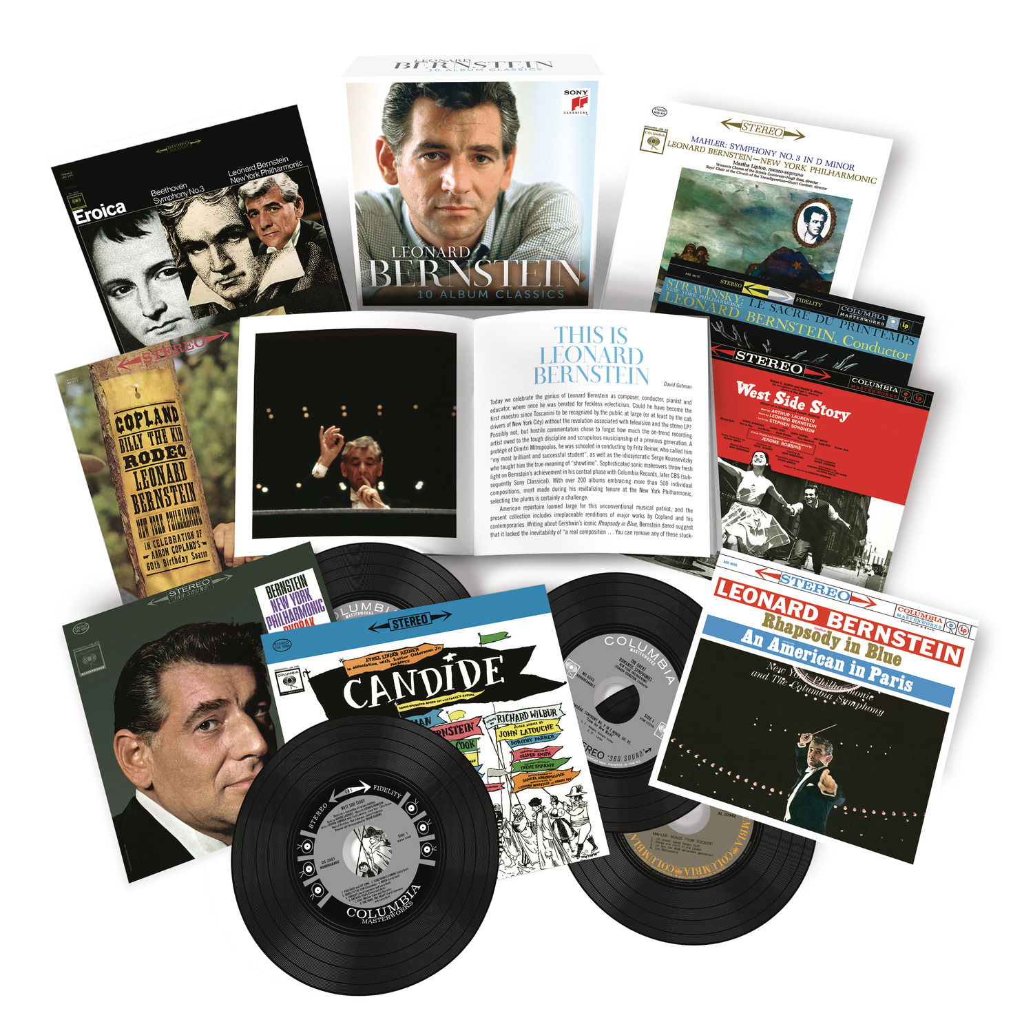 CD Leonard Bernstein - Leonard Bernstein - 10 Album Classics