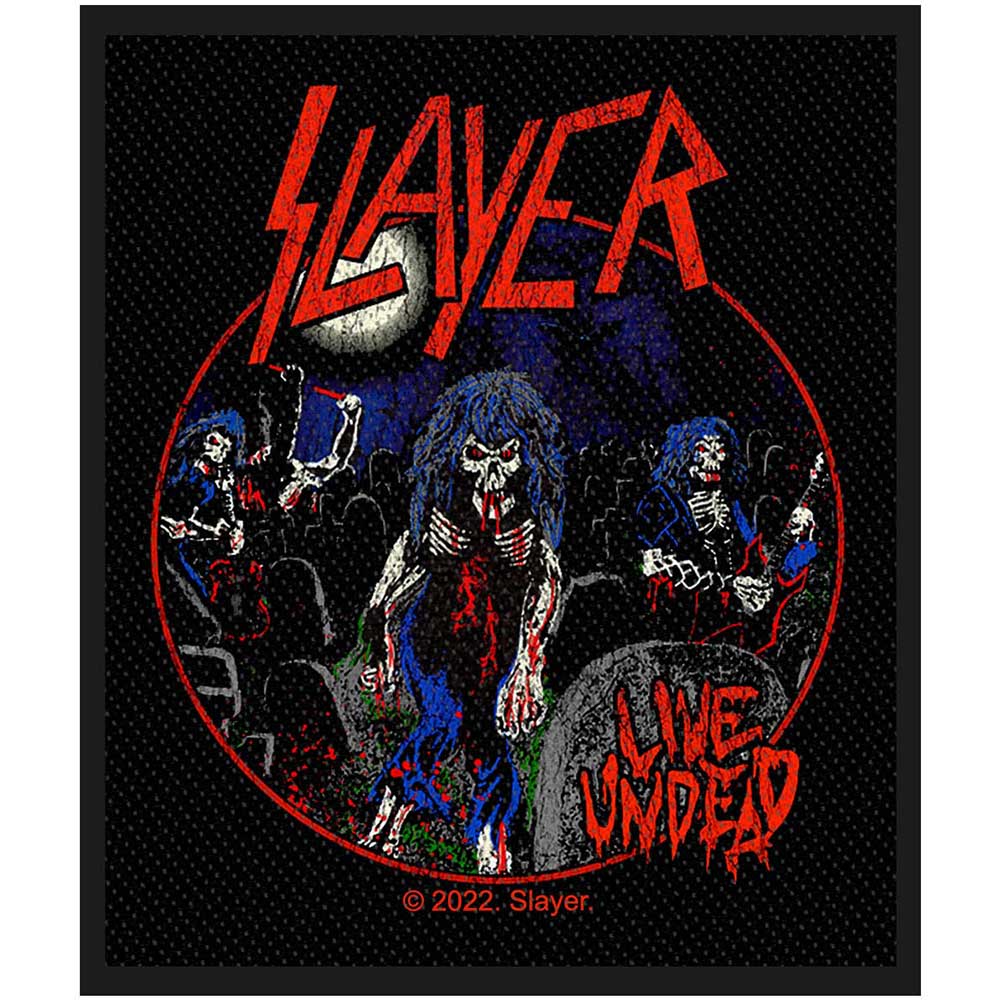 Nažehlovačka Slayer - Live Undead