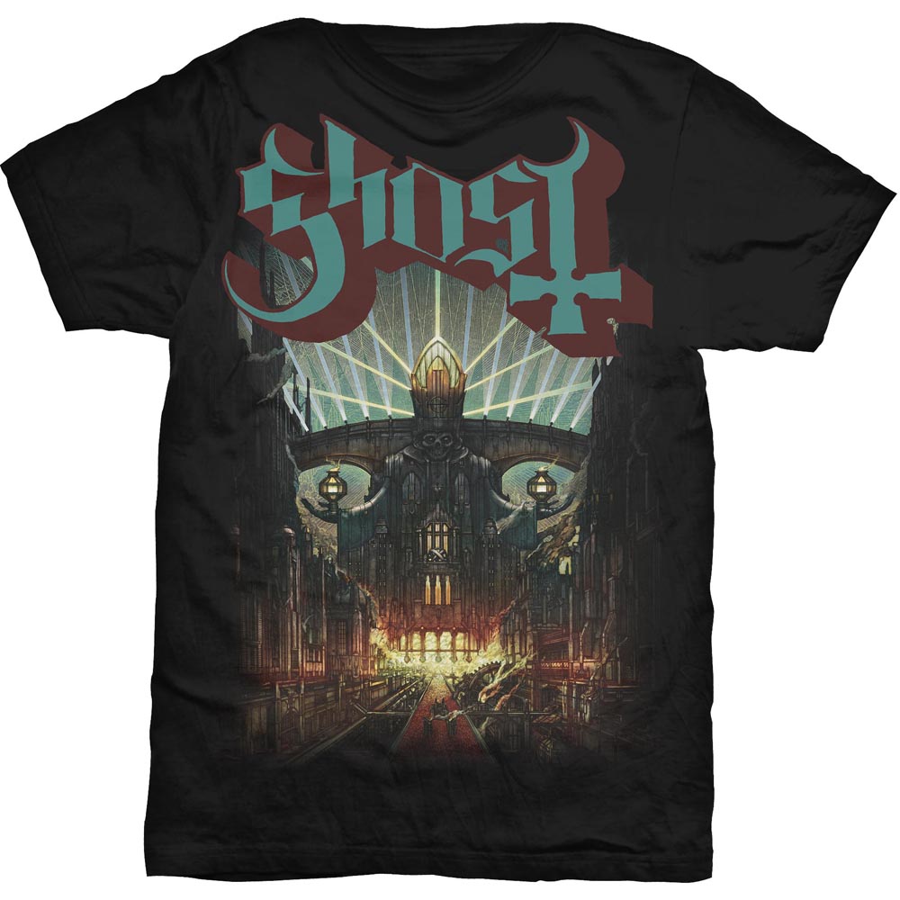 Tričko Ghost - Meliora, Unisex,Čierna,XL