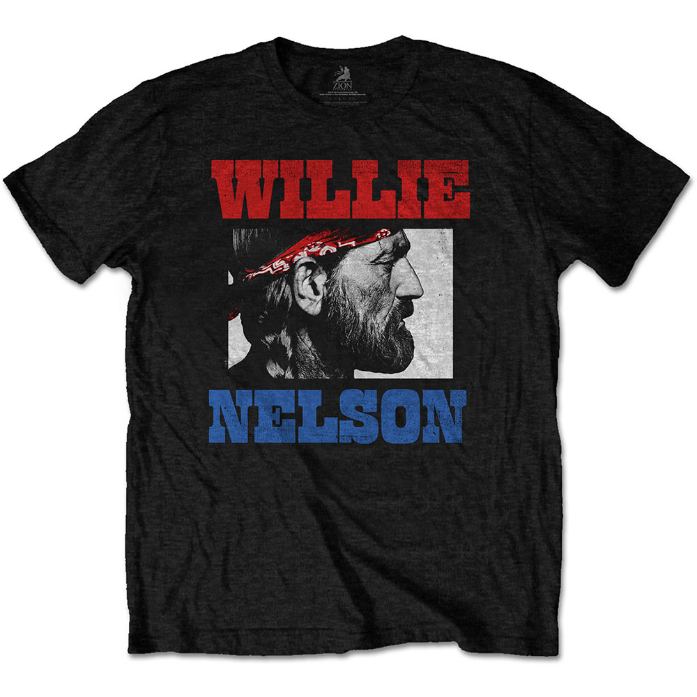 Tričko Willie Nelson - Stare, Unisex,Čierna,XXL