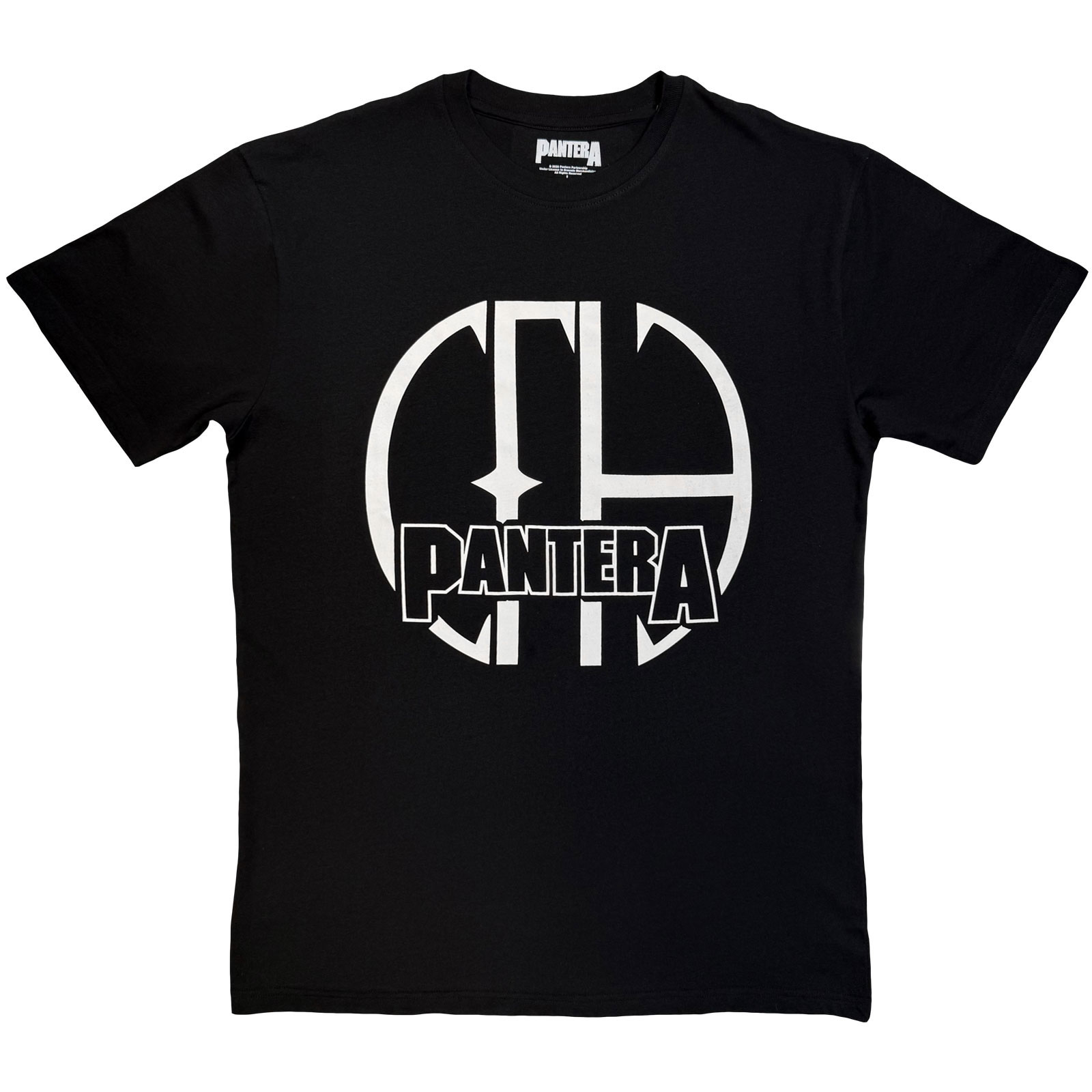 Tričko Pantera - CFH Logo Mono, Unisex,Čierna,XXL