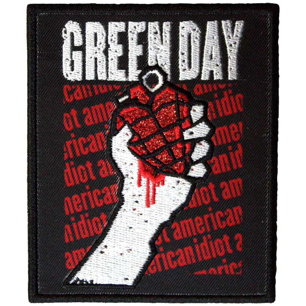 Nažehlovačka Green Day - American Idiot Text Repeat