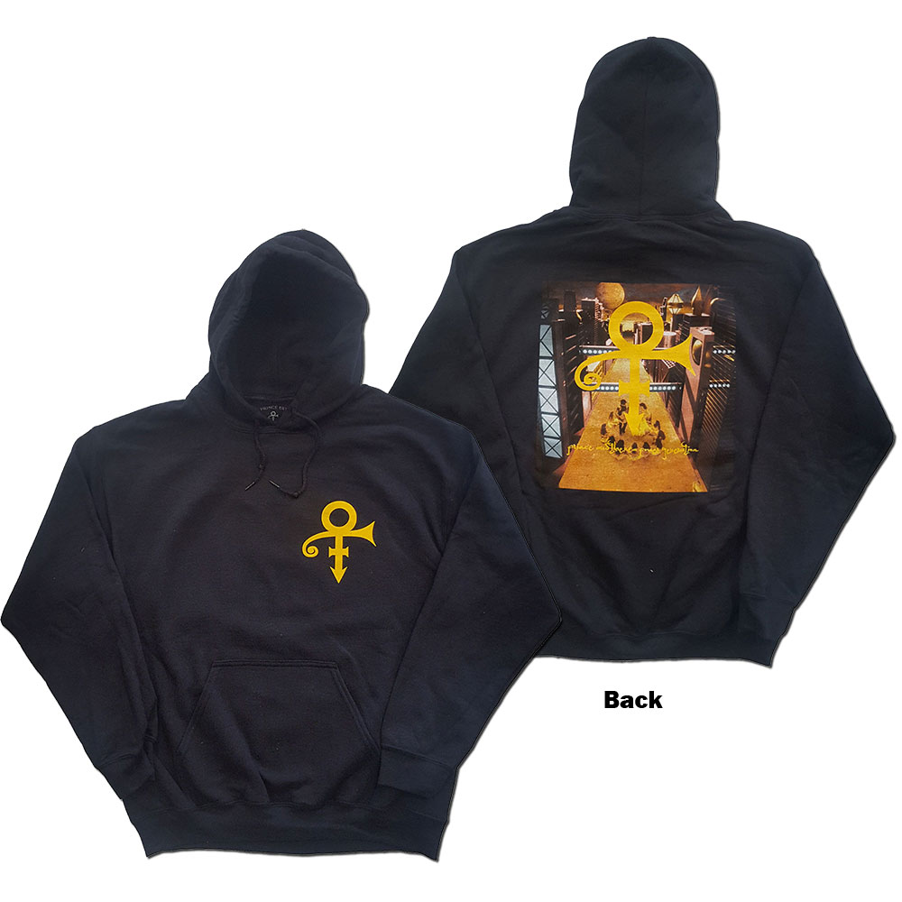 Mikina Prince - Love Symbol, Unisex,Čierna,XXL