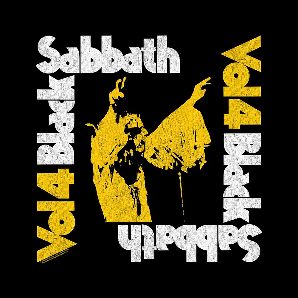 Šatka Black Sabbath - Vol 4, Unisex,Čierna,Univerzálna
