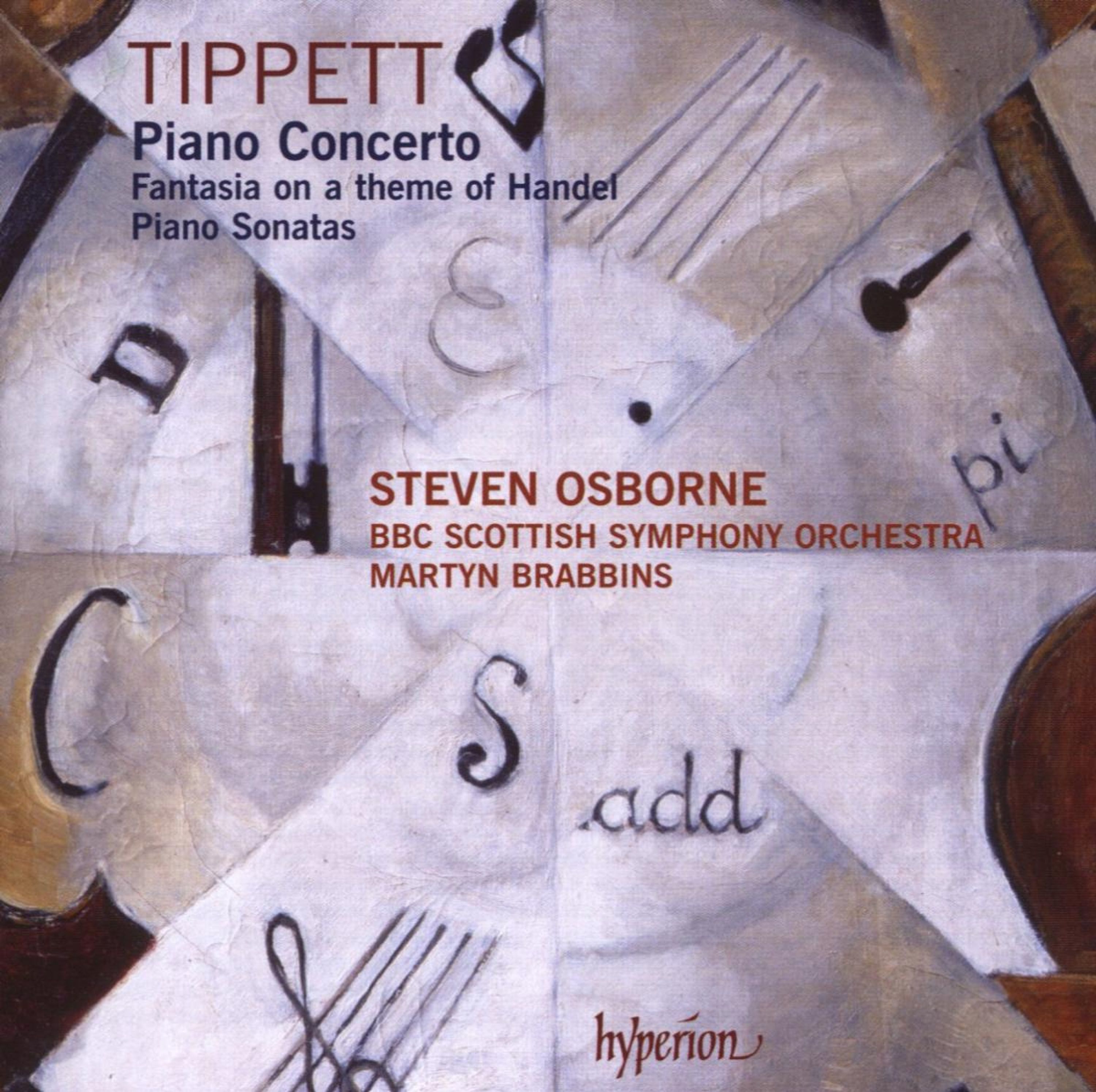 CD Steven Osborne - TIPPETT: PIANO CONCERT...