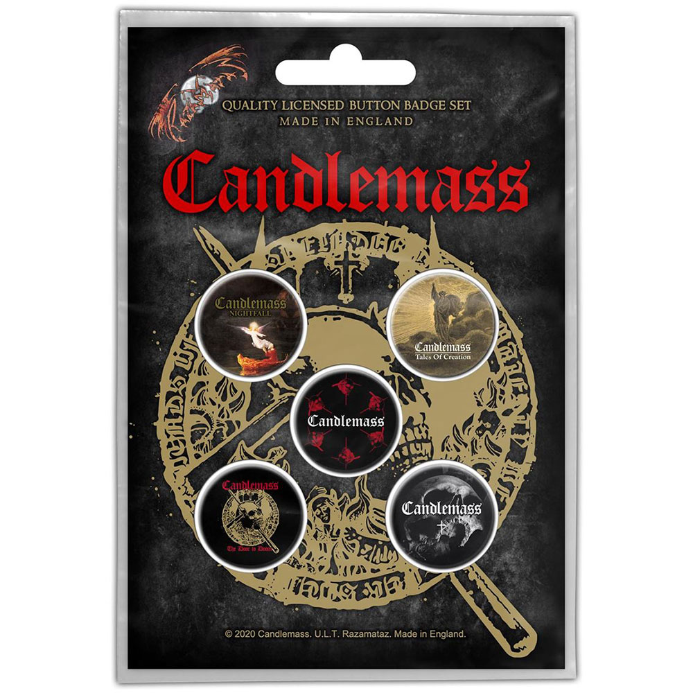 Odznak Candlemass - The Door to Doom