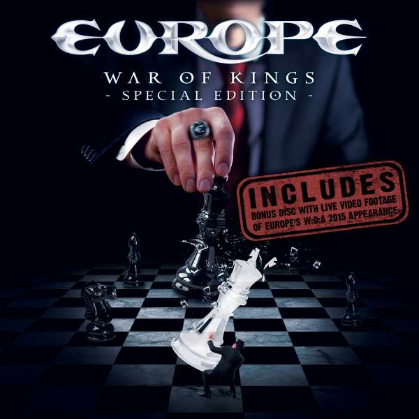 CD Europe - WAR OF KINGS (CD+DVD)