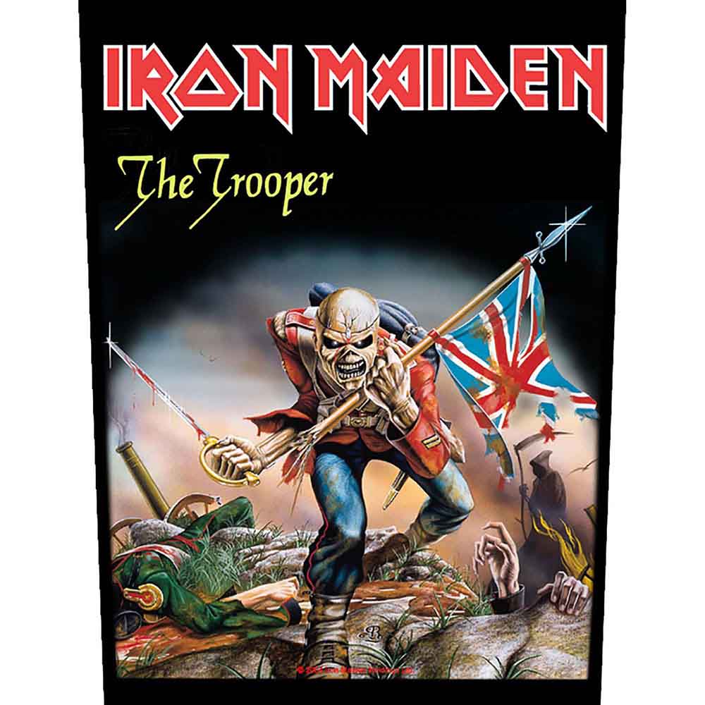 Nažehlovačka Iron Maiden - The Trooper